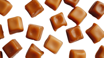 caramel des sucreries isolé sur le transparent arrière-plan, format png