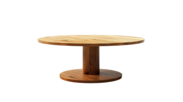 modern runda tabell isolerat på de transparent bakgrund, formatera png