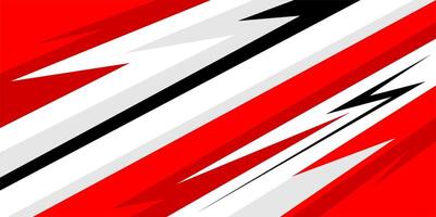 racing stripes red flash modern decals vector