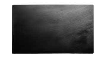 zwart bord geïsoleerd Aan de transparant achtergrond, formaat png