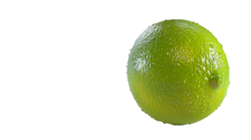 Refreshing Lime isolated on the transparent background, Format png