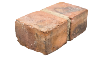 Brick Texture isolated on the transparent background, Format png