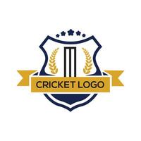 Cricket Logo disegn vector