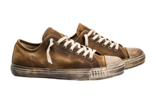 Casual Canvas Sneakers for Men On Transparent Background png