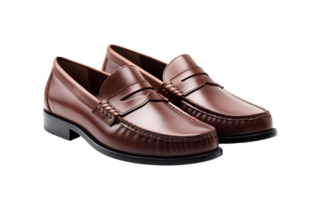 Penny Loafers On Transparent Background png