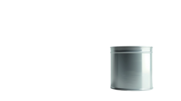 Captured in a Tin Can, on transparent background, format png