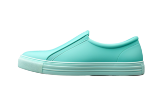 elegant slip-on gymnastikskor på transparent bakgrund png