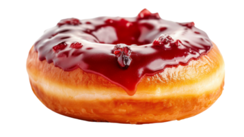 Delight of Jelly Doughnut, on transparent background, format png