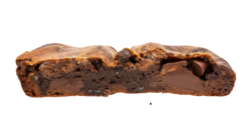 A Solo Brownie, on transparent background, format png