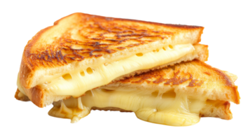 Toasted Cheese Sandwich, on transparent background, format png