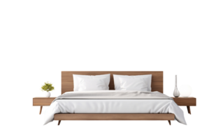 modern Flair zum Ihre Schlafzimmer auf transparent Hintergrund png