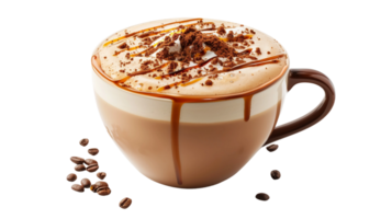 Delightful Mocha on Transparent Background png
