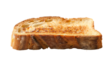 Isolated Toasted Bread, on transparent background, format png