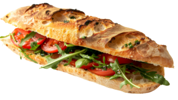 ciabatta deleitar, en transparente fondo, formato png