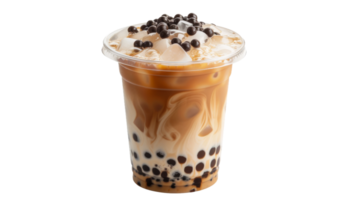 Bubble Tea Delight, on transparent background, format png