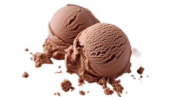 chocolate gelo creme delicadeza em transparente fundo png