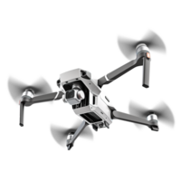 Drone in motion cut out image png