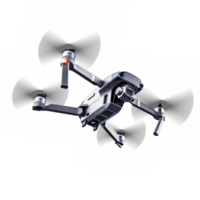 Air drone in motion cut out image png