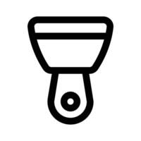 Get this editable of scraper, in trendy style vector