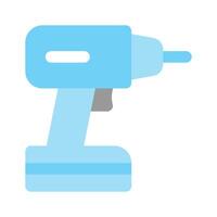 Get hold on this amazing icon of drill machine, a tool primarily used for making round holes vector