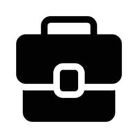 Briefcase design, an amazing icon of bag in editable style vector