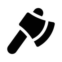 Axe mining tool icon, editable ready to use vector