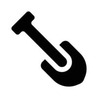 Have a look at this amazing icon of shovel in trendy style vector