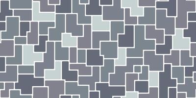 Garden grey mosaic stone tile pattern paving floor vector