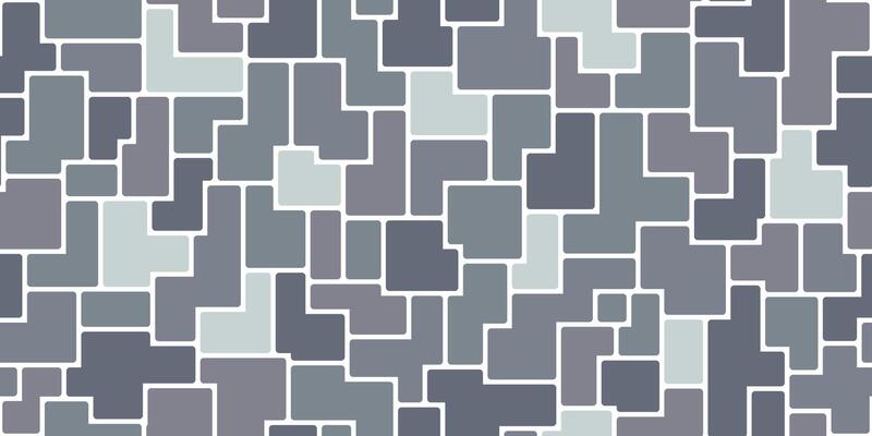 Garden grey mosaic stone tile pattern paving floor