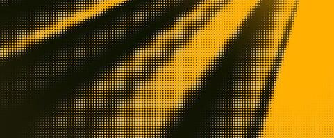 Halftone Gold Magic Spotlight with Particles vector