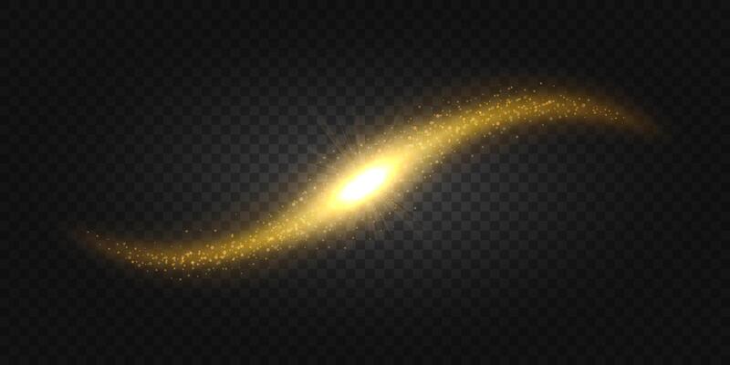 Yellow Shiny Light on Transparent Grid, Suitable For Product Advertising, Product Design, and Other
