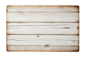 Blank wooden plank signs isolated on transparent background, cutout, or clipping path. png