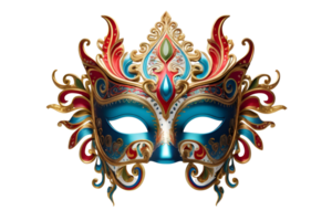 Party mask isolated on transparent background, cut out, or clipping path. png