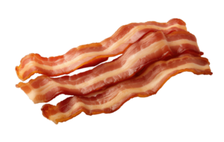 Bacon isolated on transparent background png