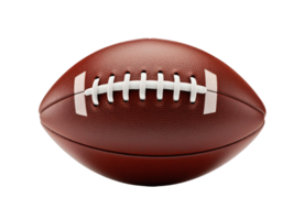 American football ball isolated on transparent background png