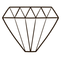 diamant agrafe art png