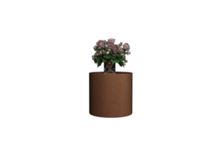 en vas med blommor på en transparent bakgrund png