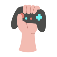 Hand halten Spiel Boot png