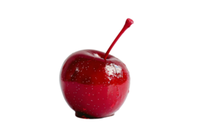 Candy Apple On Transparent Background. png