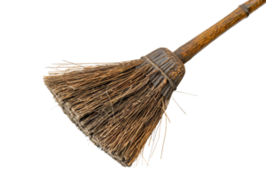 Mela Cleanup Crew Broom On Transparent Background. png