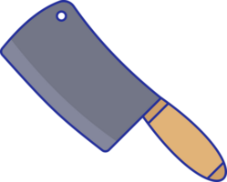 Metzger Messer Illustration png