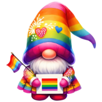 fierté arc en ciel gnome thème. png