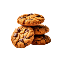 pila de chocolate chip galletas png