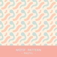 abstract adorable pastel seamless pattern background design vector