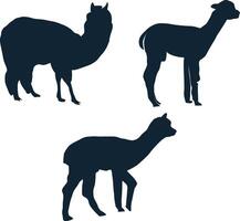 Farming Animal silhouette vector