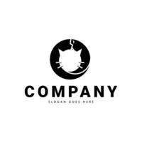 cat logo, suitable for your business logo vector
