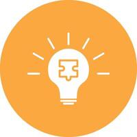 Solution Glyph Multi Circle Icon vector