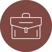 Portfolio Line Multi Circle Icon vector