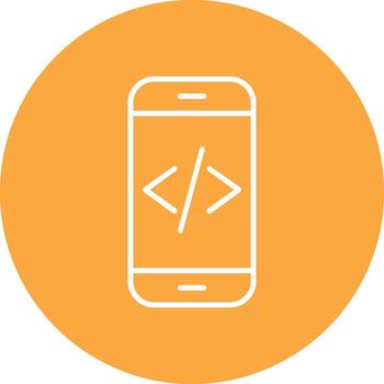 App Development Line Multi Circle Icon vector