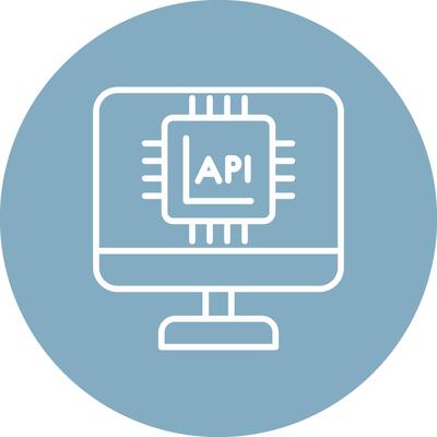 Api Interface Line Multi Circle Icon